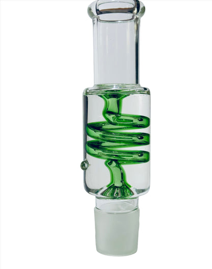 Phoenix Star 14 inches Freezable Glycerin Coil -  7mm Thick Glass Smoking Water Pipe