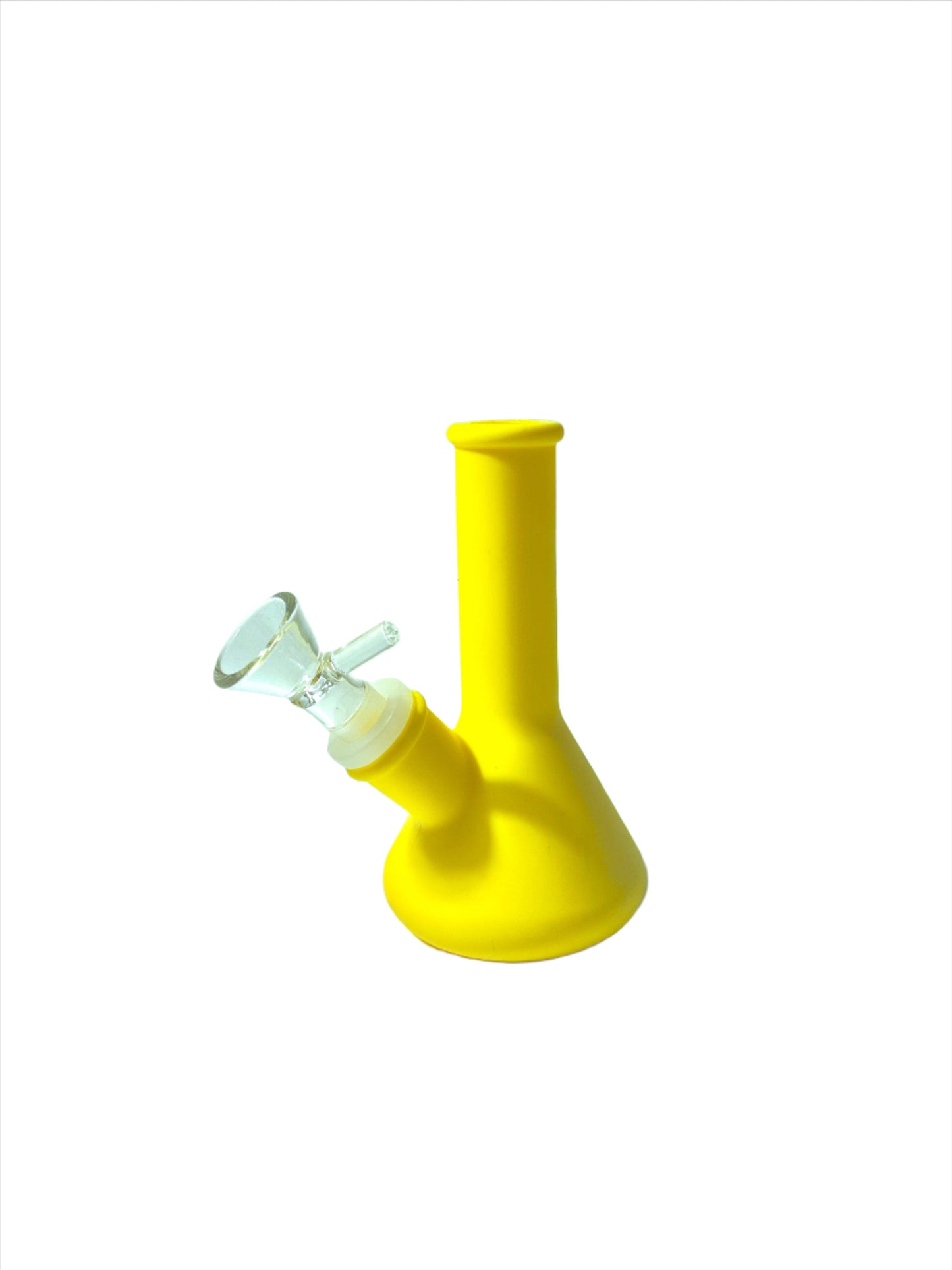 5 Inch Silicone St\Water Bong w 14mm Glass Male Bowl