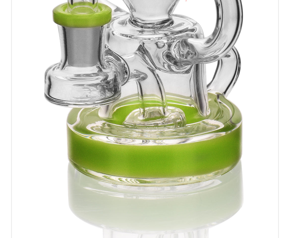 5.5" Double Recycler Water Pipe