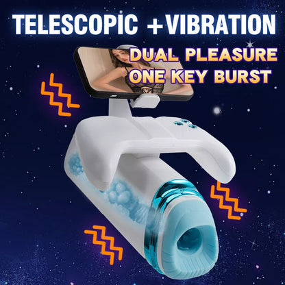 Automatic-Thrusting-Telescopic-Male-Masturbation-Cup-Stroker-Handsfree-Blowjob
