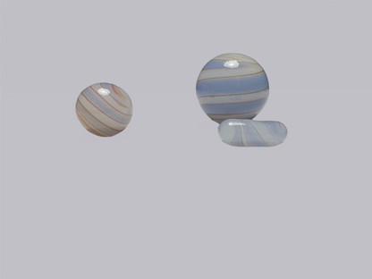 Pillars Marble set for Quartz Banger